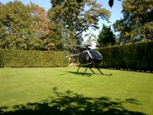 Beechfield House Helicopter