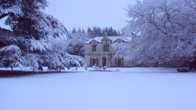 Beechfield House Snowy
